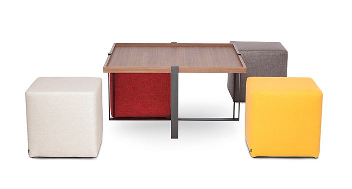 Buka çok işlevli puflarla evlerde fonksiyonel çözümler