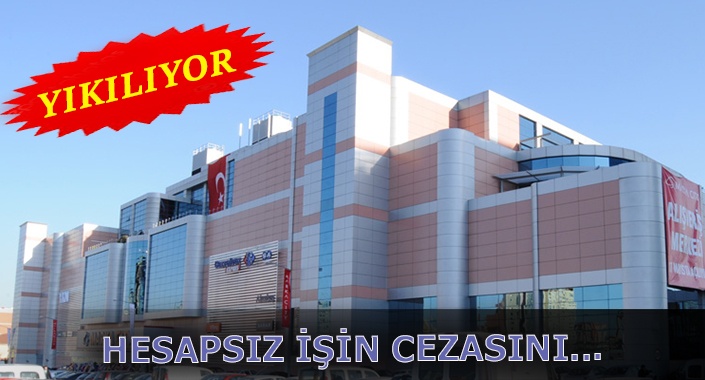 Beylikdüzü Marka City yıkılıyor, yerine rezidans yapılacak