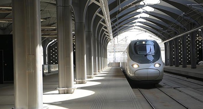Mekke-Medine hızlı tren hattı açıldı