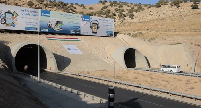Limak İnşaat’ın yapımını üstlendiği Zaho Tüneli açıldı