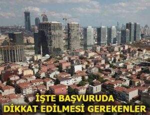 İmar barışı başvurularında son gün 31 Ekim