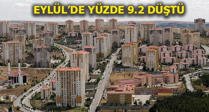 Eylül ayı konut satışları istatistiği açıklandı