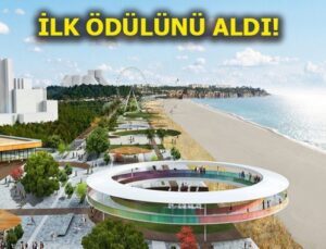 Konyaaltı Sahil Projesi’ne uluslararası alanda birincilik
