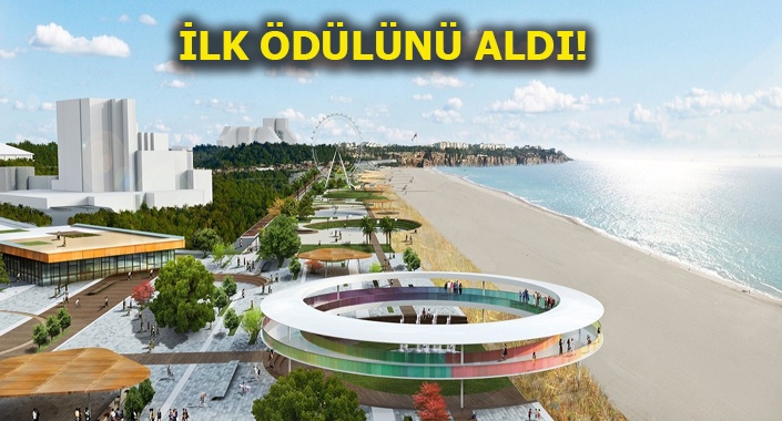 Konyaaltı Sahil Projesi’ne uluslararası alanda birincilik
