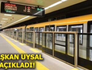 Üsküdar-Çekmeköy metrosu bu ay sonu açılmış olacak