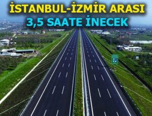 Gebze-Orhangazi-İzmir Otoyolu’nun yüzde 95’i tamamlandı