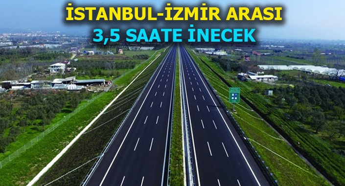 Gebze-Orhangazi-İzmir Otoyolu’nun yüzde 95’i tamamlandı