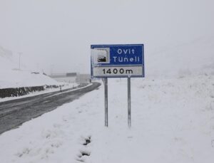 Ovit Dağı geçidi ulaşıma kapatıldı