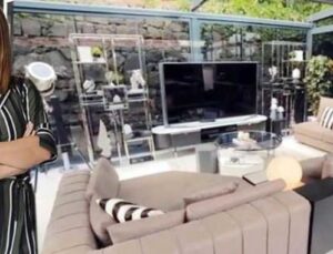 Pelin Karahan evine kış bahçesi yaptırdı