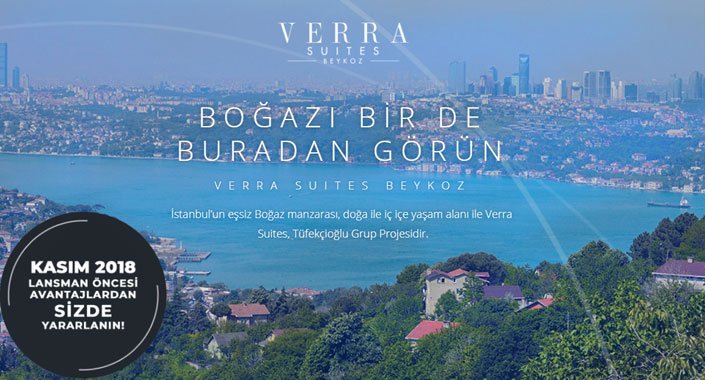 Verra Suites Beykoz basınla buluşacak
