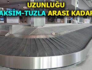 İstanbul Havalimanı’nda dikkat çeken bagaj sistemi