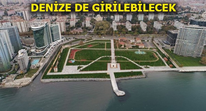 Baruthane Millet Bahçesi açılış öncesi havadan görüntülendi