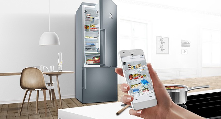 Bosch Home Connect’ten selfie çeken buzdolabı