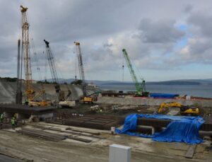 1915 Çanakkale Köprüsünde kazı ve kazık çalışmaları tamamlandı