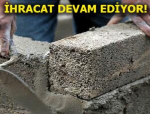 TÇMB, çimentonun 8 aylık verilerini açıkladı