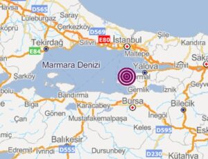 Marmara’da 4,1 büyüklüğünde deprem