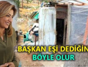 Ebru Türel barakada yaşayan aileyi sıcak yuvasına kavuşturdu