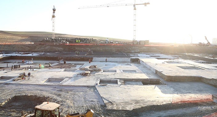 Ankara Uluslararası Fuar Alanı inşaatı tam gaz