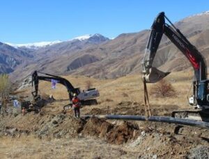 Doğalgaz boru hattı, Hakkari’ye ulaştı