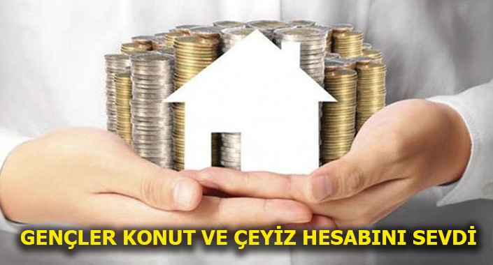 Konut ve çeyiz hesaplarında 2 yılda 170 milyon lira birikti