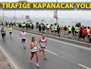 Vodafone 40. İstanbul Maratonu için trafik düzenlemesi