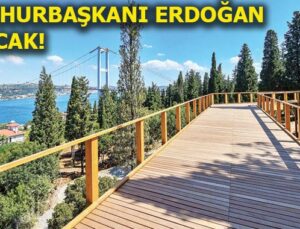 Nakkaştepe Millet Parkı çalışmalarında sona gelindi