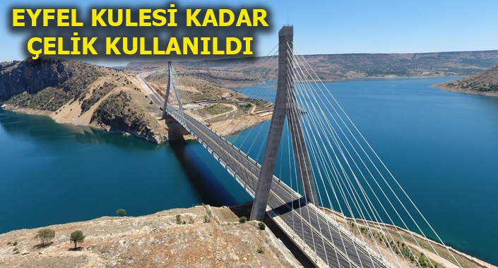 Nissibi Köprüsü’yle Adıyaman-Diyarbakır yolu 60 km kısaldı