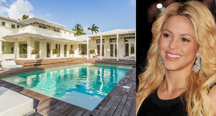 Shakira Miami’deki ultra lüks rezidansını satışa çıkardı