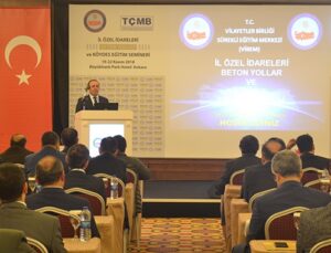 TÇMB Vilayetler Birliği ile Ankara’da beton yolları anlattı