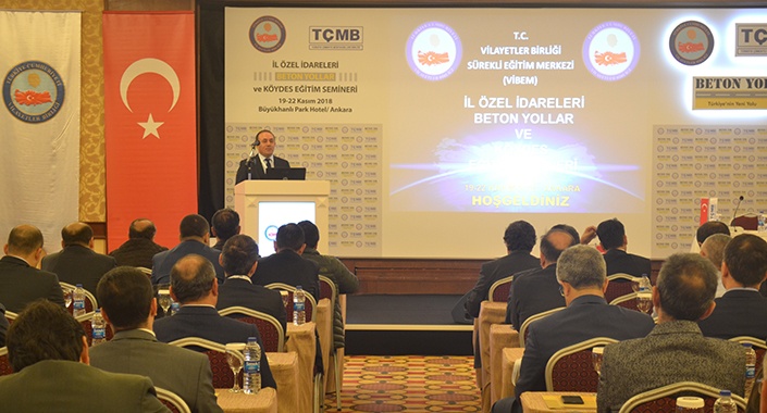 TÇMB Vilayetler Birliği ile Ankara’da beton yolları anlattı