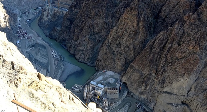 Yusufeli Barajı ve HES projesinde sona yaklaşılıyor