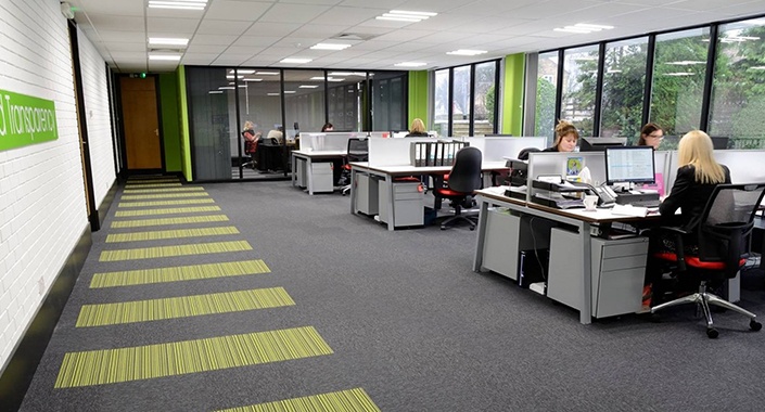 Ofis zemin kaplamalarında en çok tercih edilen renkler