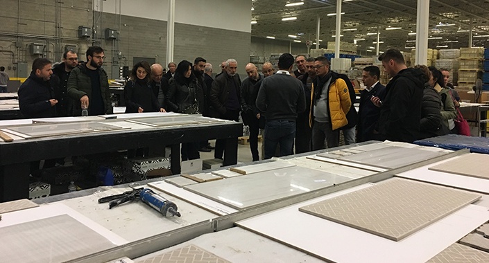 Türk doğal taşı Kanada’da tanıtıldı