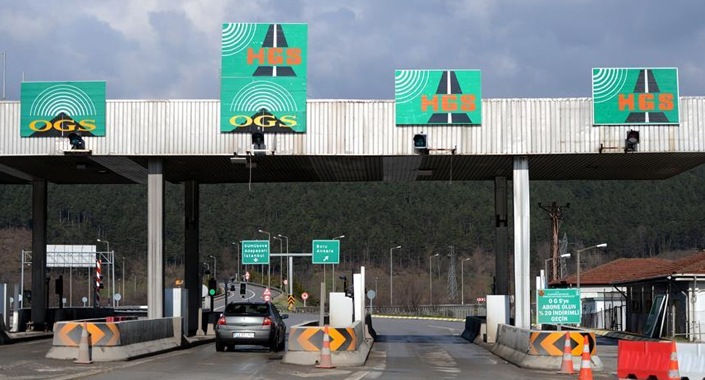 Köprü ve otoyollardan 11 ayda 1 milyar 593 milyon lira gelir