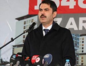 Bakan Kurum imar barışı için başvuran kişi sayısını açıkladı