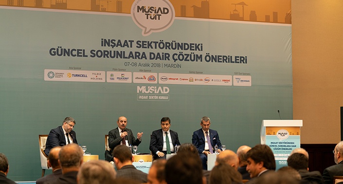 MÜSİAD inşaat sektörünün sorunlarını Mardin’de ele aldı