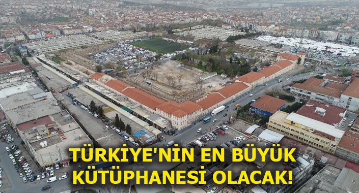 Rami Kışlası’ndaki restorasyonun son hali havadan görüntülendi