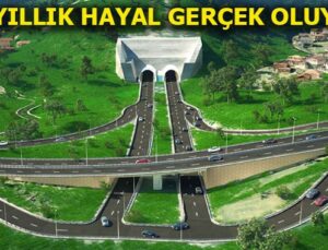 Rize Salarha Tüneli’nde sona gelindi