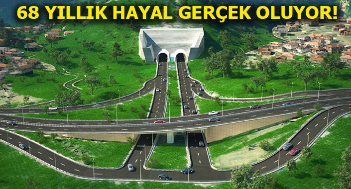 Rize Salarha Tüneli’nde sona gelindi