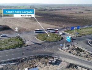 TEM Otoyolu Saray Gişeleri Saray Yolu genişletiliyor