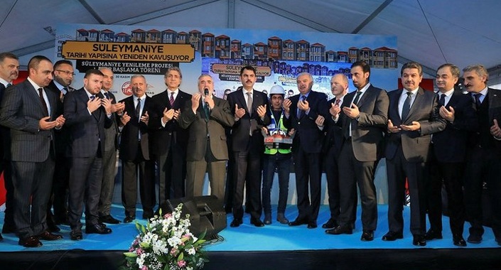 Süleymaniye Yenileme Alanı Projesi’nde temel atıldı