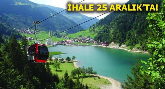 Çaykara Belediyesi’nden teleferik ihalesi