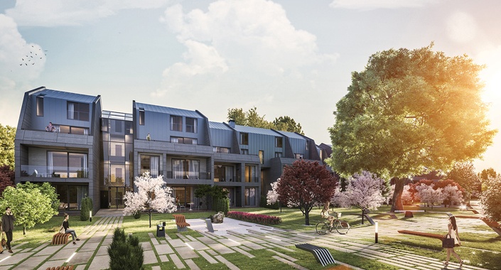 Tepe Aura projesinin yalıtımında İzocam ürünleri tercih edildi