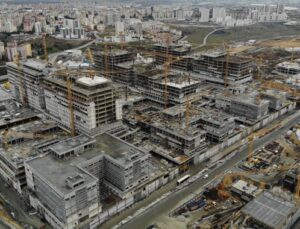 Başakşehir Şehir Hastanesi’nin yüzde 35’i tamamlandı