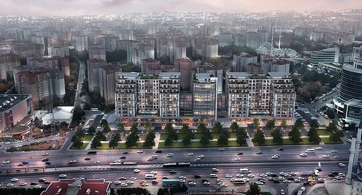 Markacity AVM’nin arazisine 442 konutluk yeni proje