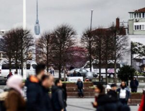 Taksim’in siluetine Çamlıca Kulesi