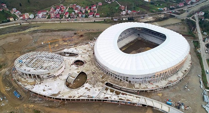 Çotanak Spor Kompleksi’nde sona yaklaşıldı