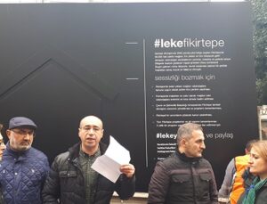 Fikirtepe kentsel dönüşüm mağdurlarından sanatsal kampanya