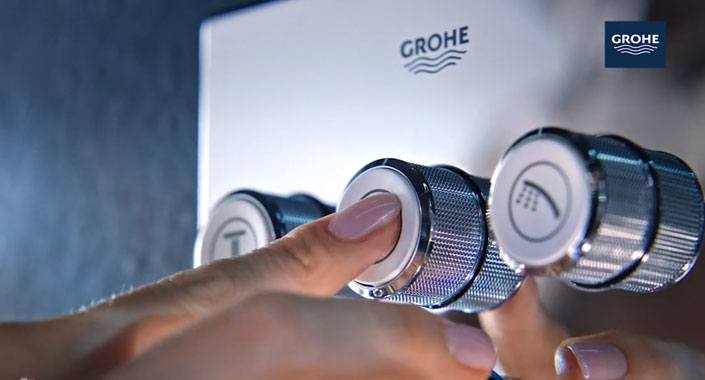 Grohe Smart Control’le bambaşka bir duş deneyimi