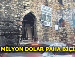 550 yıllık İshak Paşa Hamamı satışa çıkarıldı